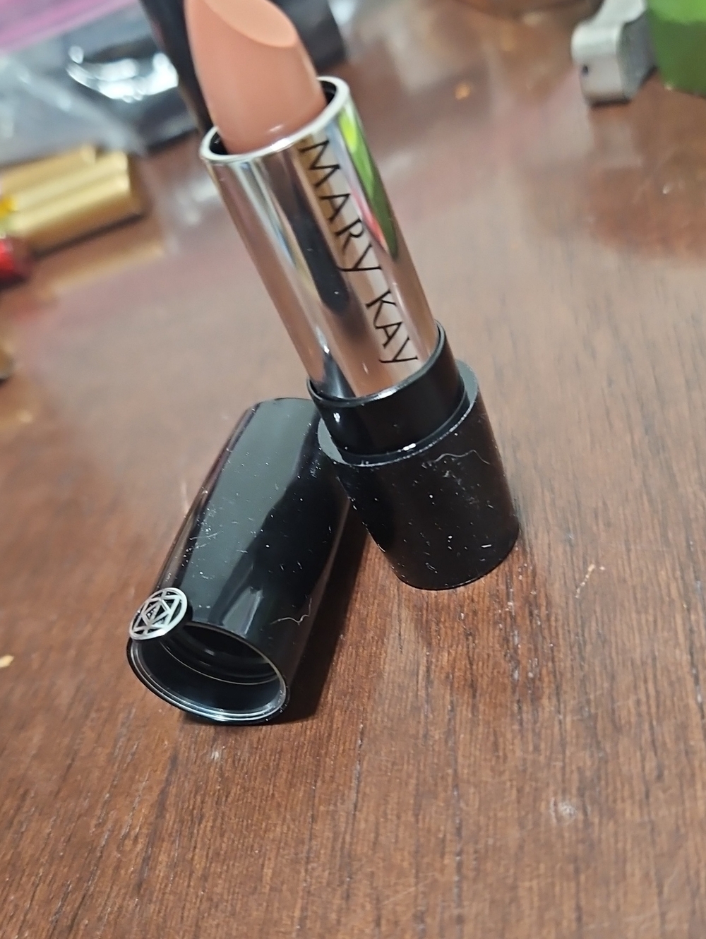 Mary Kay Beige Nude Lipstick in Soft Neutral- NATURALLY BUFF